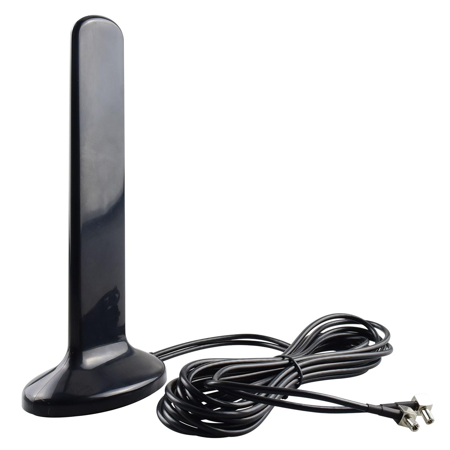 Antenne universelle large bande YOTENKO 2X2 MIMO 3G/4G/LTE/5G, câble 12 dBi, double connecteur SMA mâle (2 m), base magnétique, 700-5 900 MHz CAMPAERO
