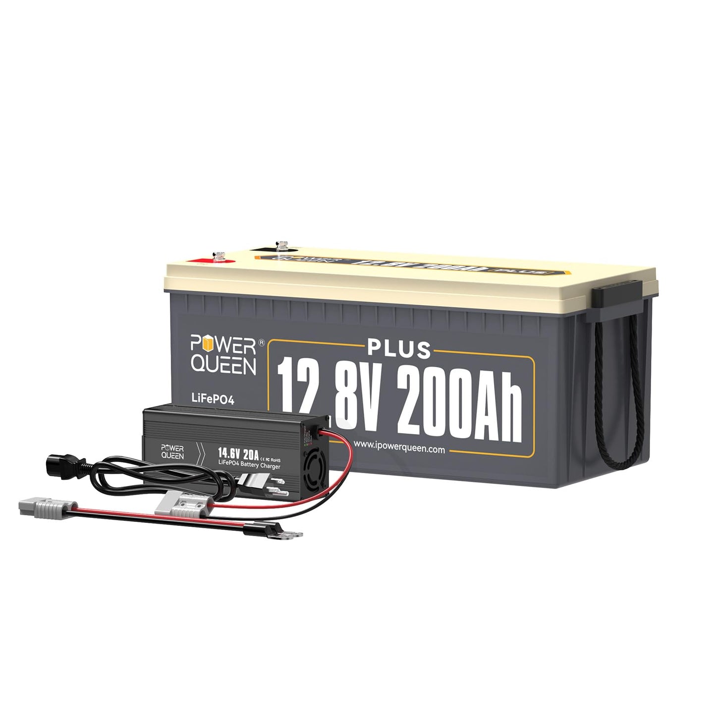 Batterie lithium-fer-phosphate Power Queen. CAMPAERO