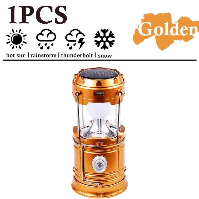 Lampe de camping solaire multifonctionnelle. - CAMPAERO