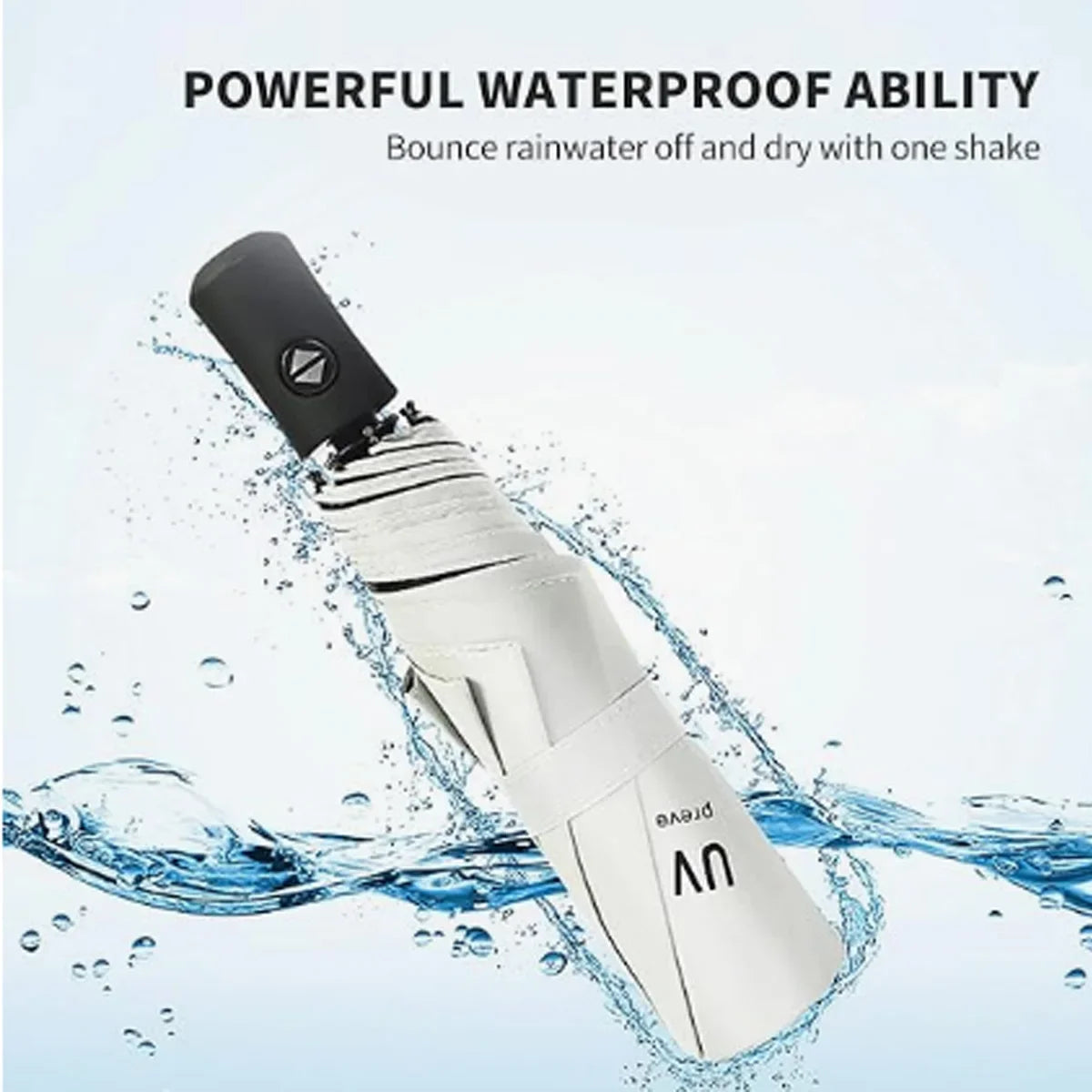 Mini Folding Automatic Umbrella Anti UV Rain Sun Umbrella Fashion Portable Windproof Light Women Men Children Parasol Umbrella CAMPAERO
