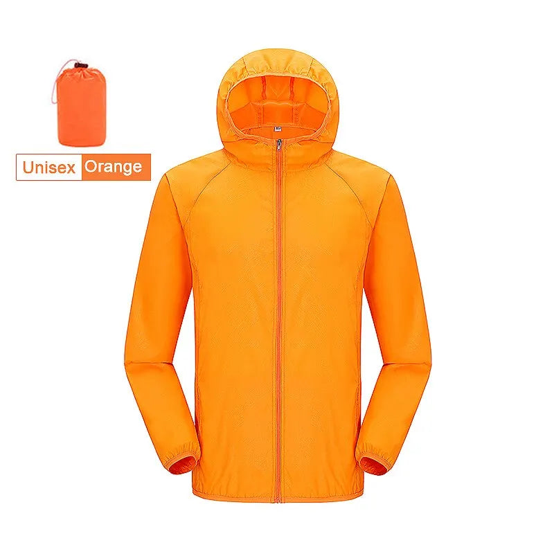 Veste de randonnée unisexe pour homme et femme, imperméable, séchage rapide, coupe-vent. CAMPAERO