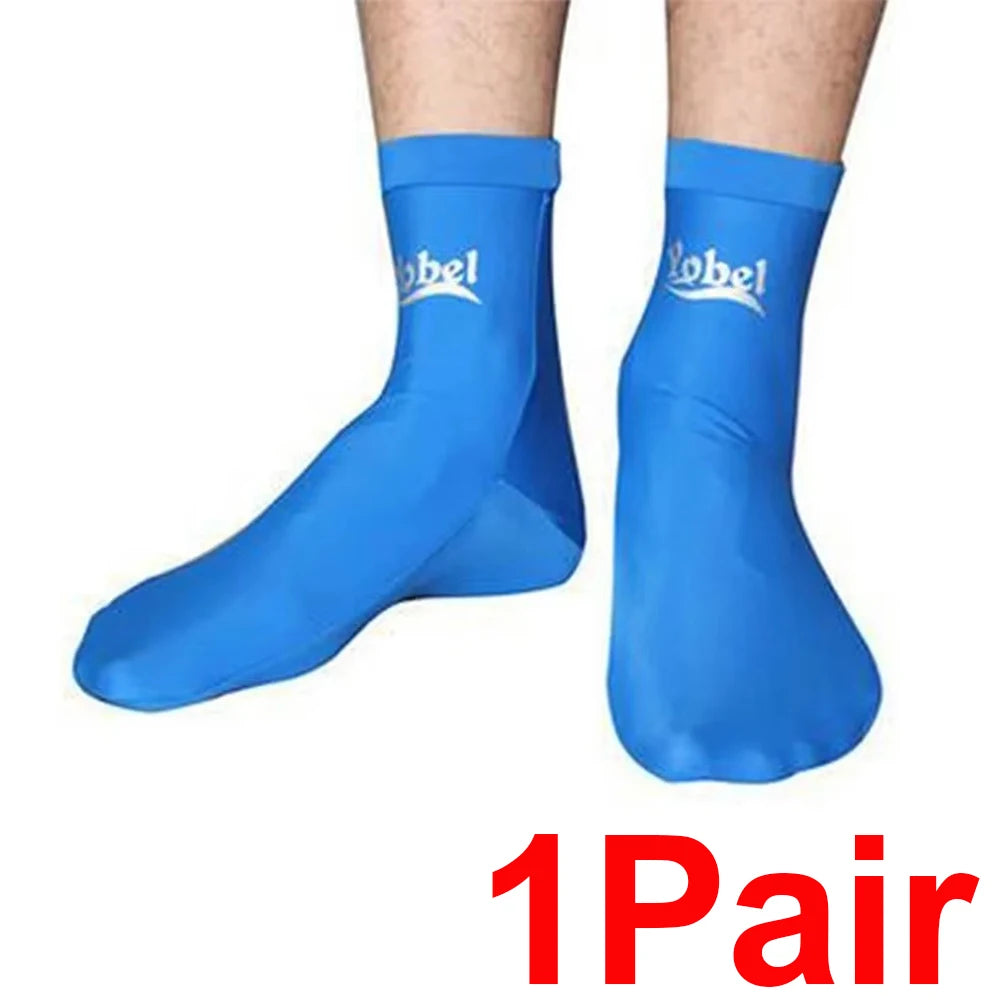 Chaussettes de plongée en lycra légères en polyamide pour hommes et femmes.