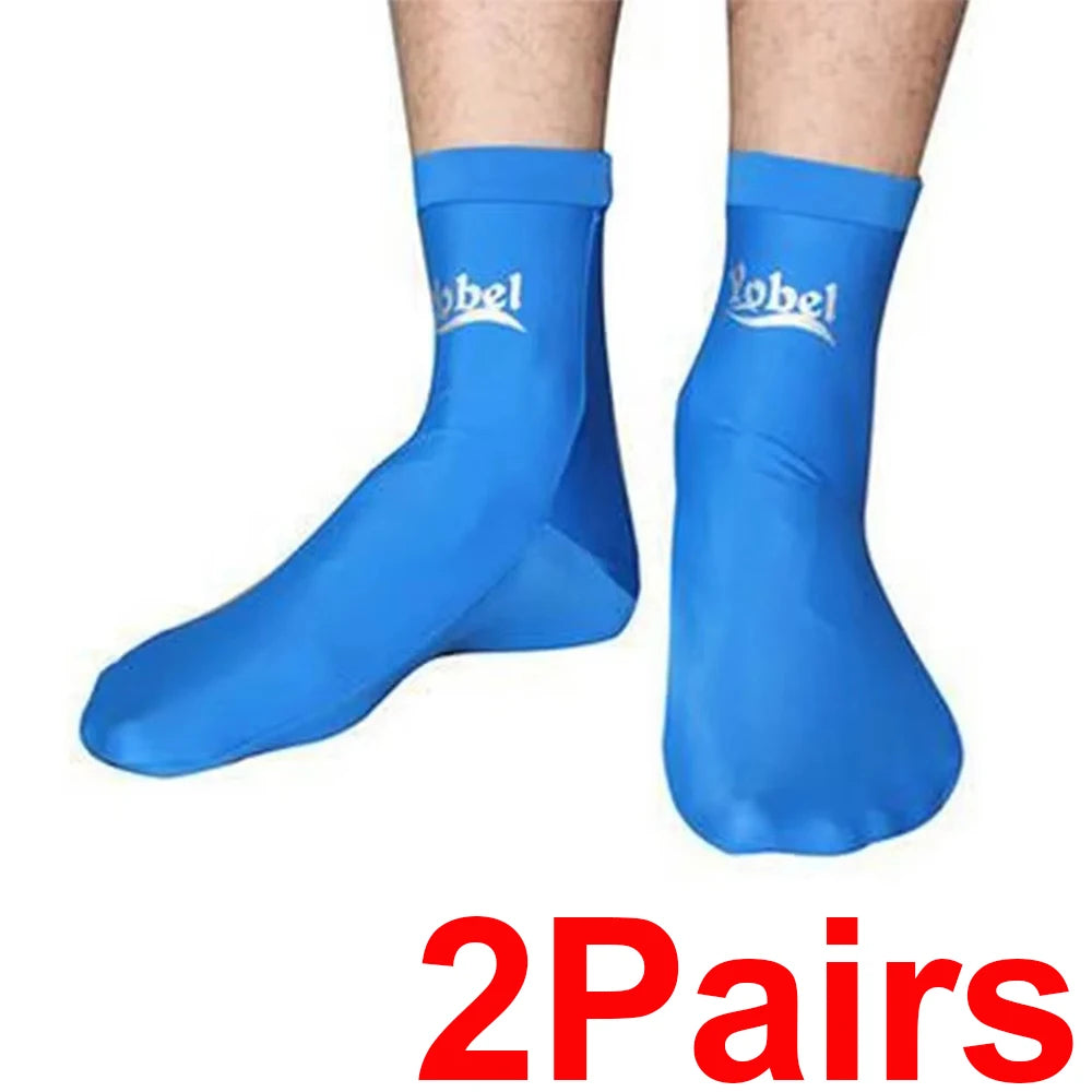 Chaussettes de plongée en lycra légères en polyamide pour hommes et femmes.