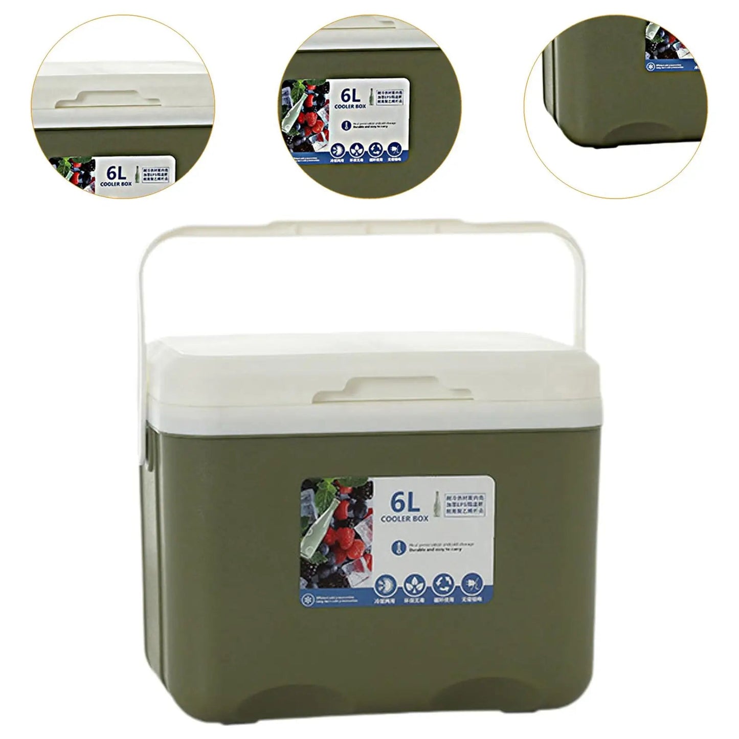 Glacière d'extérieur de 6 Litres. CAMPAERO