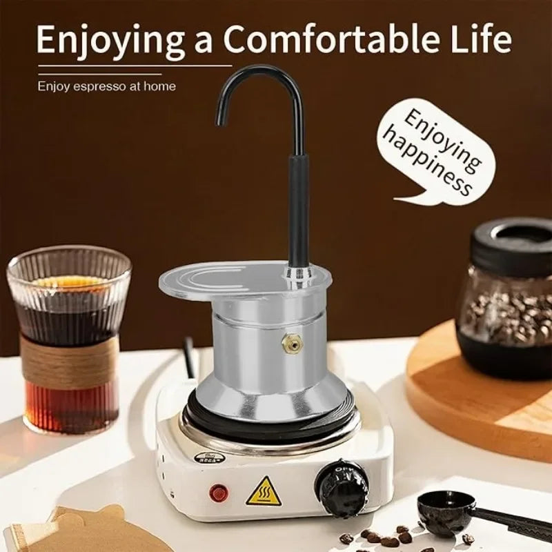 Mini cafetière expresso à bec unique, 1 tasse, 50 ml, pour camping. CAMPAERO