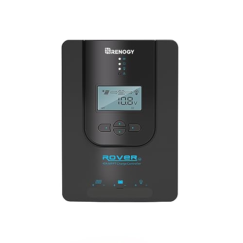 Contrôleur de charge solaire MPPT Renogy pour batteries au gel et au lithium. CAMPAERO