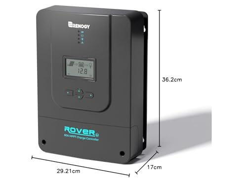 Contrôleur de charge solaire MPPT Renogy pour batteries au gel et au lithium. CAMPAERO