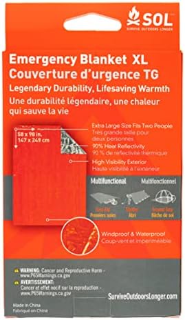 Couverture de survie (2 personnes) CAMPAERO