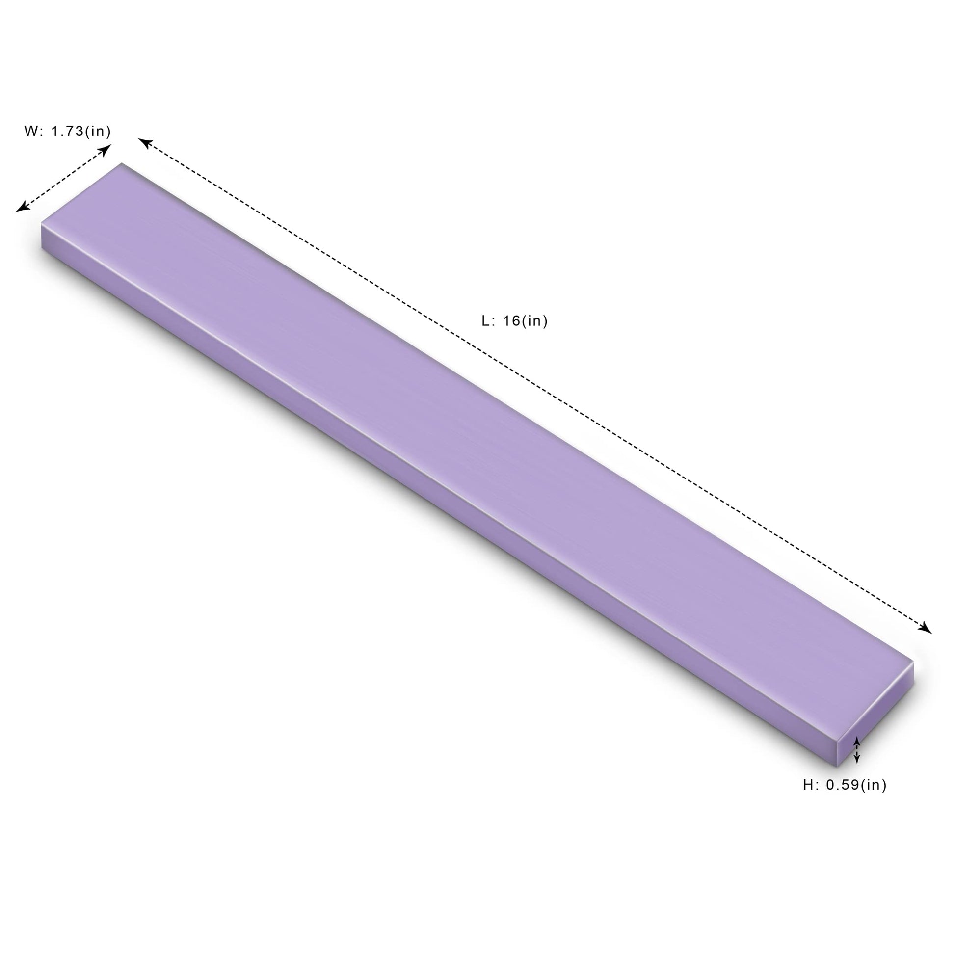 Support magnétique professionnel pour couteaux de 40,6 cm (16 po), en acier inox CAMPAERO
