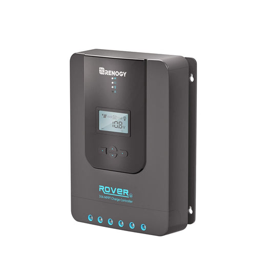 Contrôleur de charge solaire MPPT Renogy pour batteries au gel et au lithium. CAMPAERO