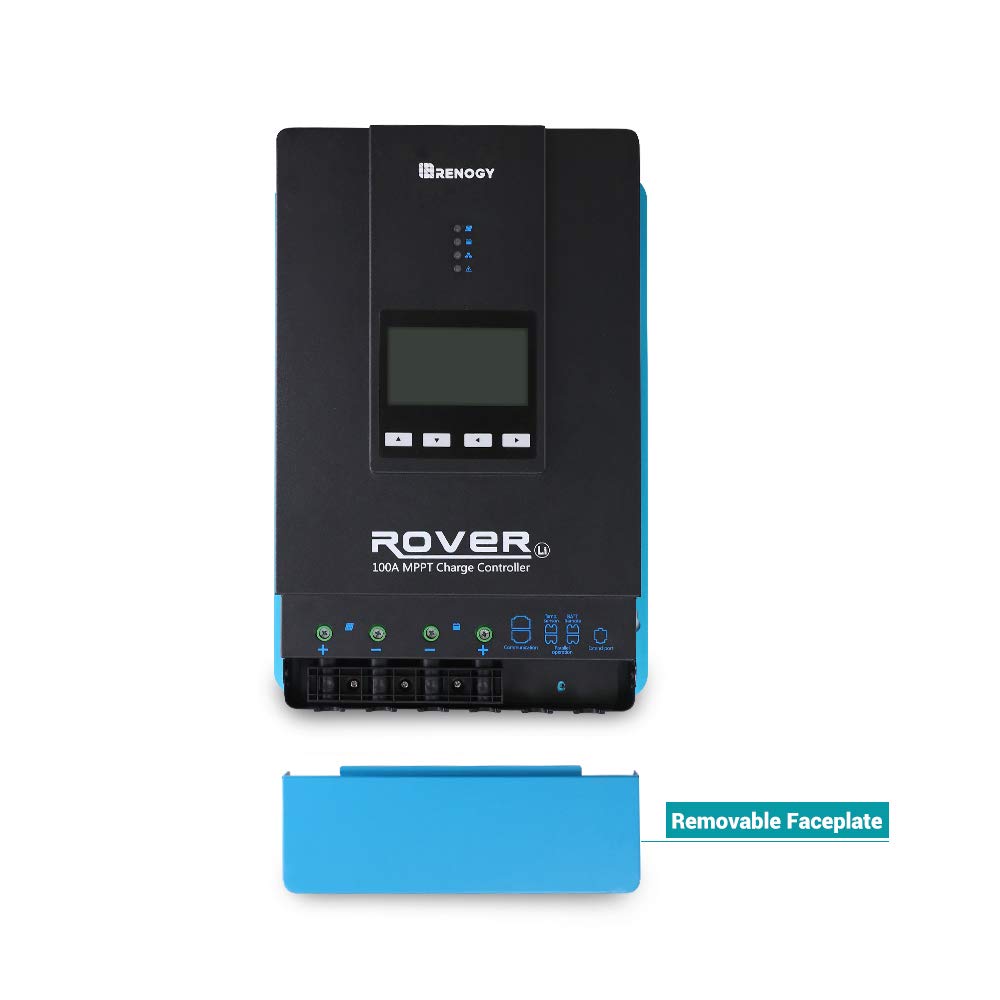 Contrôleur de charge solaire MPPT Renogy pour batteries au gel et au lithium. CAMPAERO