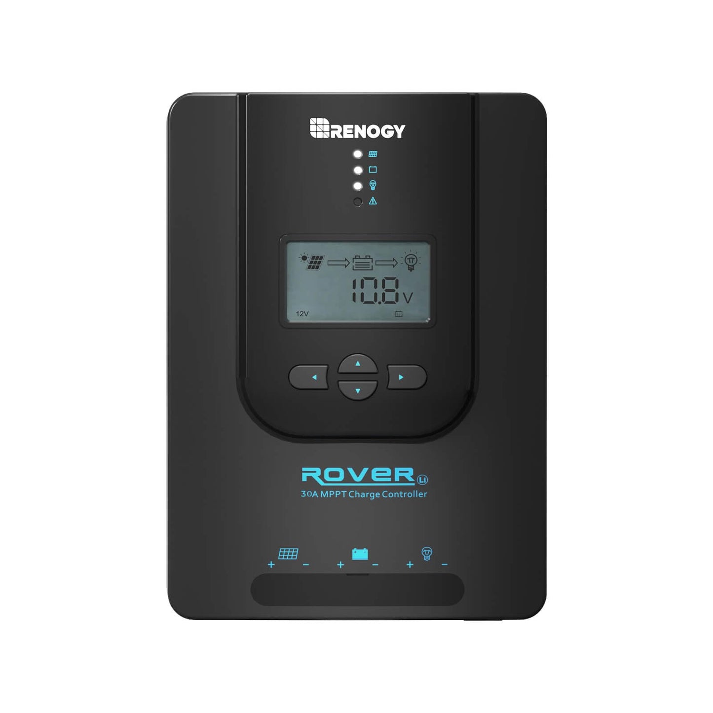 Contrôleur de charge solaire MPPT Renogy pour batteries au gel et au lithium. CAMPAERO