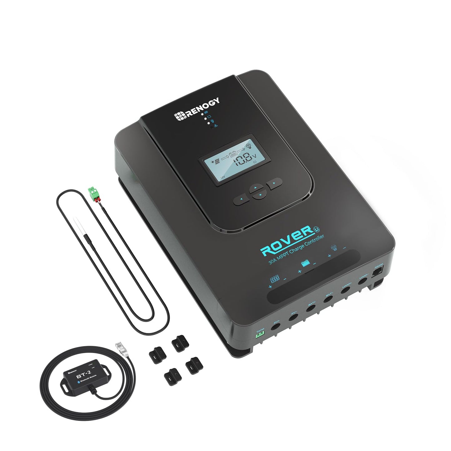 Contrôleur de charge solaire MPPT Renogy pour batteries au gel et au lithium. CAMPAERO