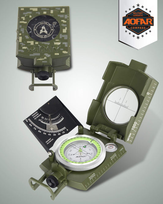 Boussole style militaire. CAMPAERO