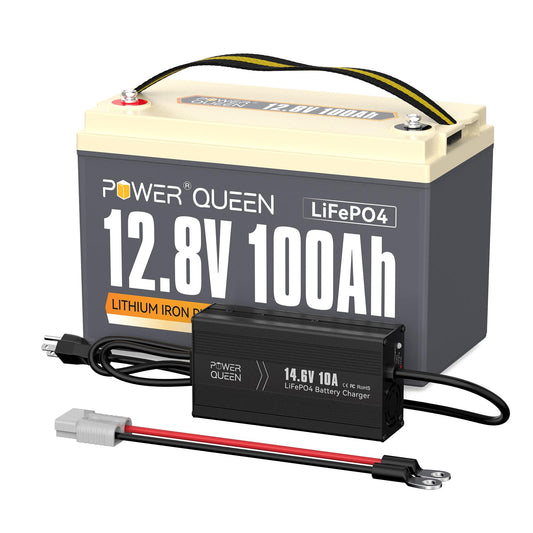 Batterie lithium-fer-phosphate Power Queen. CAMPAERO