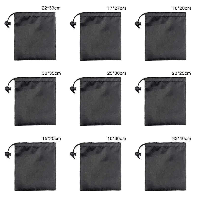 Pochette de rangement en nylon imperméable avec cordon de serrage. - CAMPAERO
