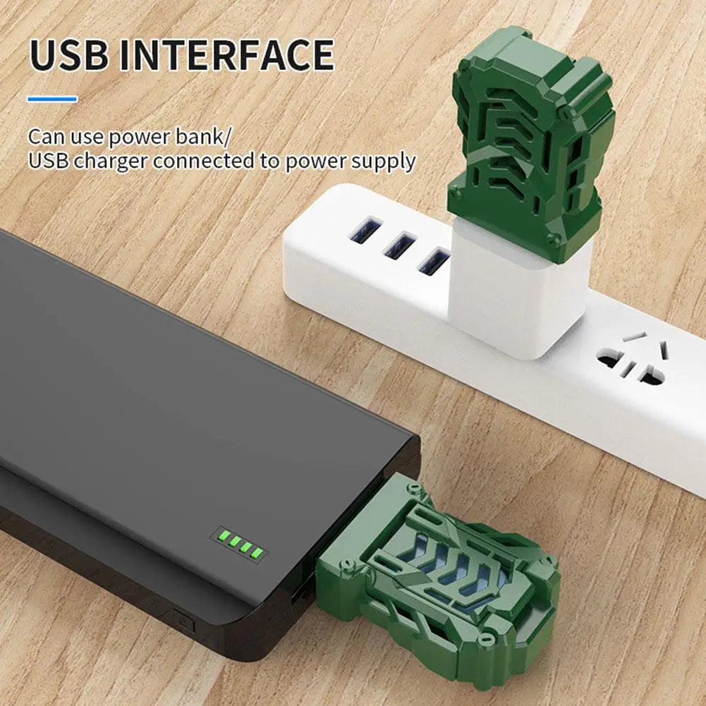 Répulsif anti-moustiques rechargeable par USB. CAMPAERO
