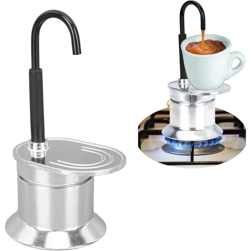 Mini cafetière expresso à bec unique, 1 tasse, 50 ml, pour camping. CAMPAERO
