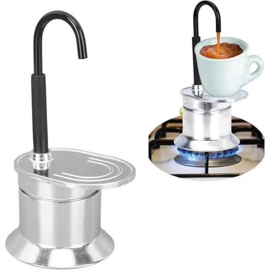 Mini cafetière expresso à bec unique, 1 tasse, 50 ml, pour camping. CAMPAERO