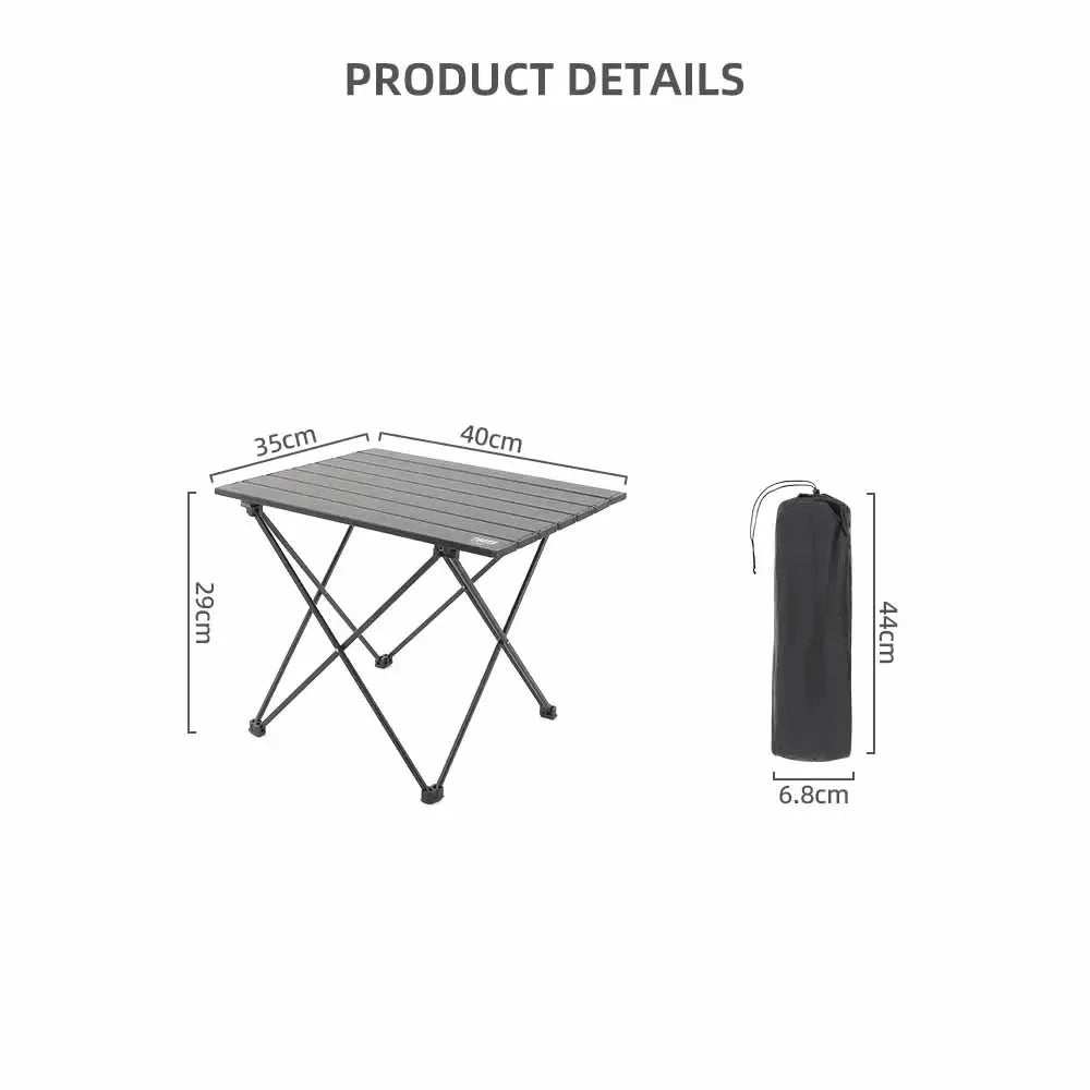 TARKA Table pliante de camping. CAMPAERO