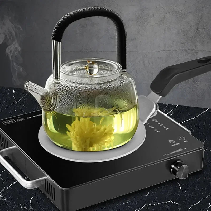 Heat Diffuser Cooking Induction Adapter, Coffee Kettle Stovetop Electric Gas Plate Board Heat Conduction Plate Kitchen Tools CAMPAERO