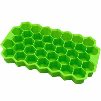 1pcs Honeycomb 37 Lattice Cube Tray Maker Without Lid DIY Ice Mold CAMPAERO