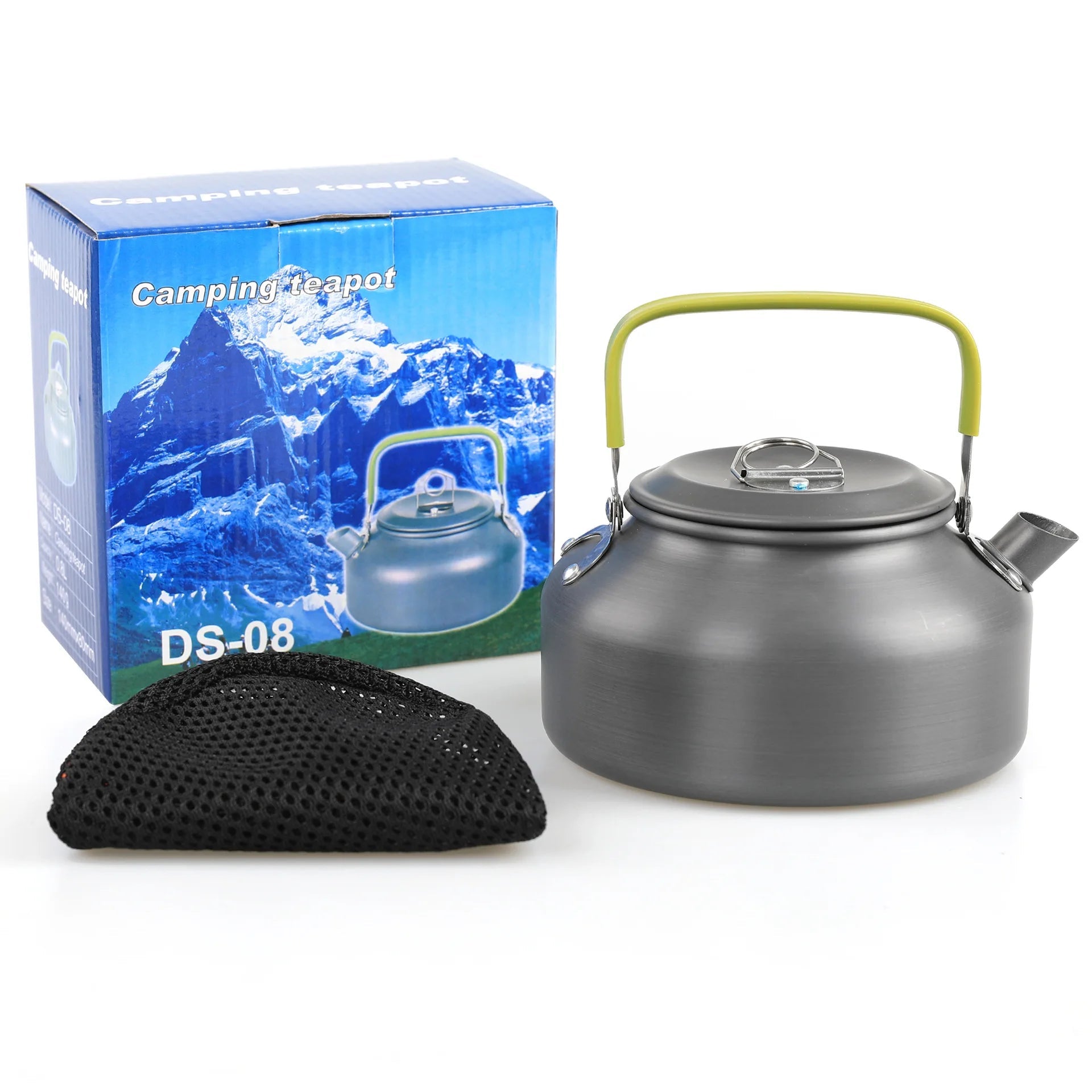 Bouilloire portable ultralégère en aluminium. CAMPAERO