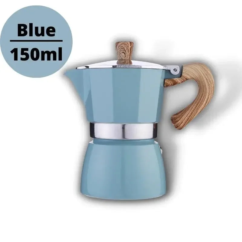 Cafetière Moka en aluminium, 150/300 ml. CAMPAERO