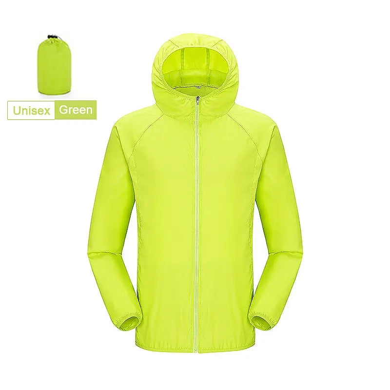 Veste de randonnée unisexe pour homme et femme, imperméable, séchage rapide, coupe-vent. CAMPAERO