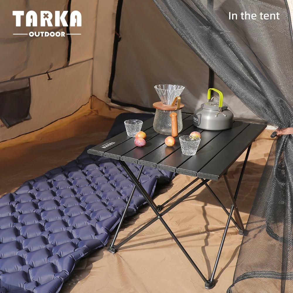 TARKA Table pliante de camping. CAMPAERO