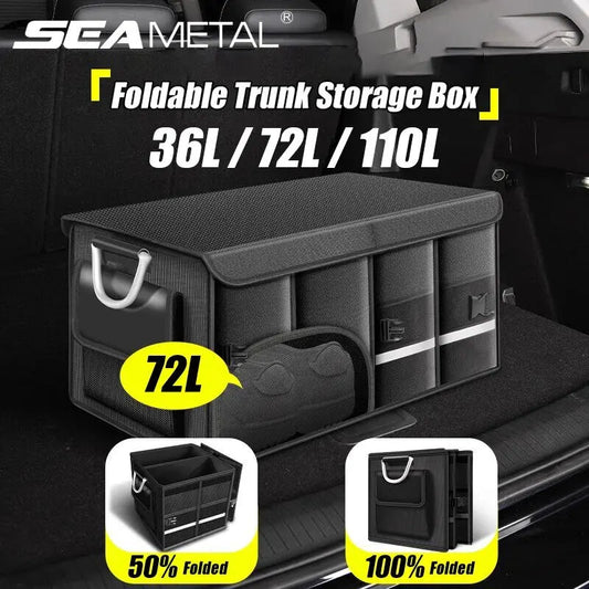 Coffre de rangement pliable SEAMETAL en tissu Oxford imperméable. CAMPAERO