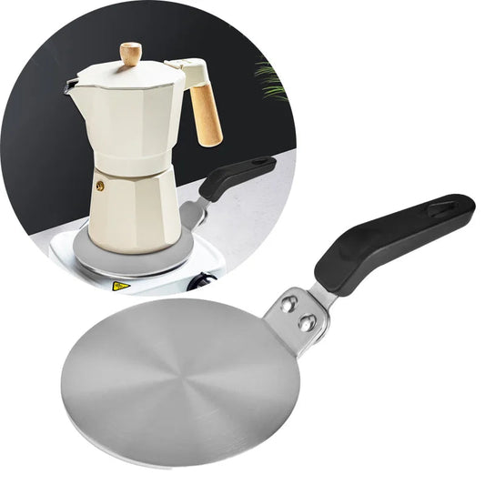 Heat Diffuser Cooking Induction Adapter, Coffee Kettle Stovetop Electric Gas Plate Board Heat Conduction Plate Kitchen Tools CAMPAERO