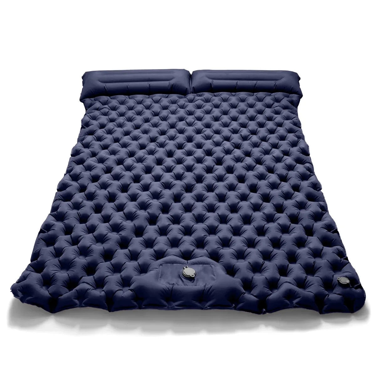 Outdoor Camping Sleeping Pad Folding Sleep Mat Beach Inflat Mattress with Pillows Ultralight Air Mat Travel Hiking New CAMPAERO