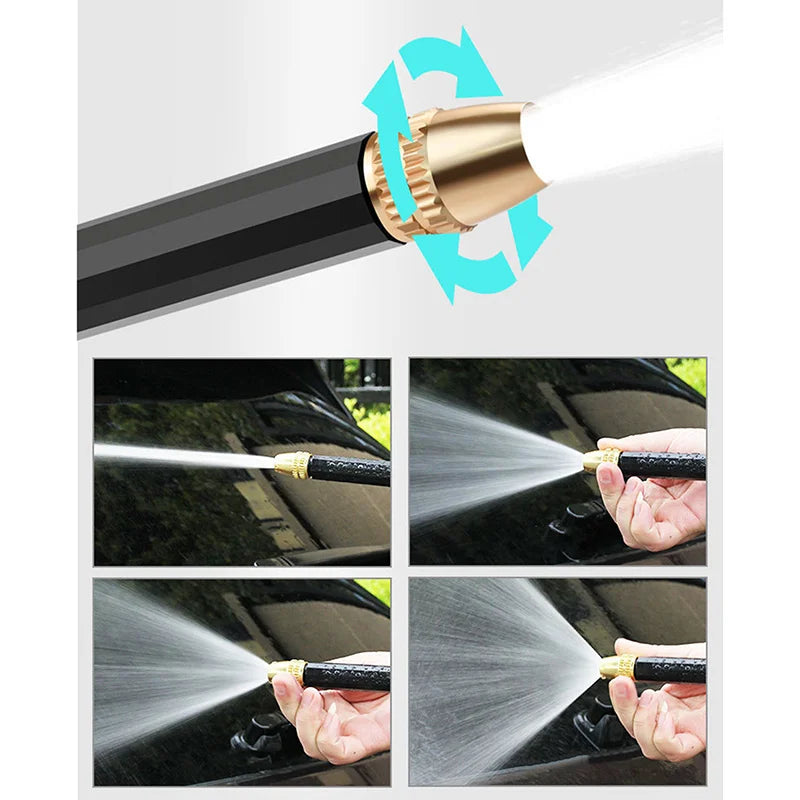 1/3/5pcs High Pressure Water Gun  Car Washing Garden Watering Hose Nozzle Sprinkler Foam Jug Water Faucet Joint Quick Connector CAMPAERO