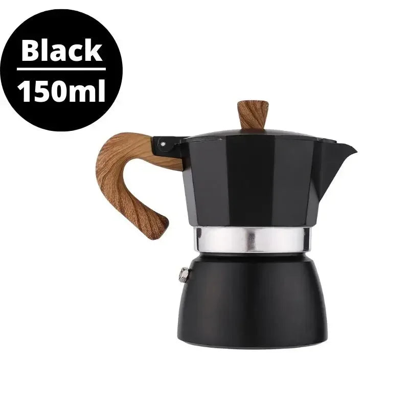 Cafetière Moka en aluminium, 150/300 ml. CAMPAERO