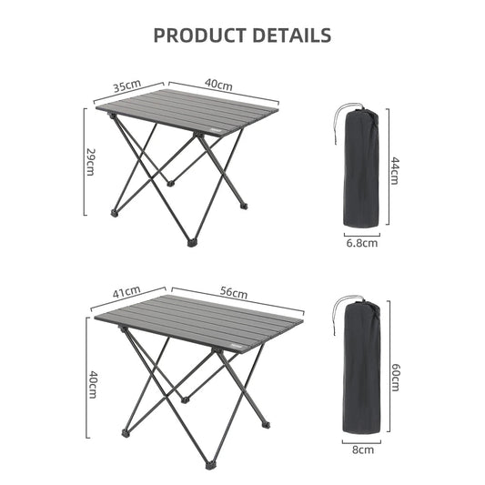TARKA Table pliante de camping. CAMPAERO