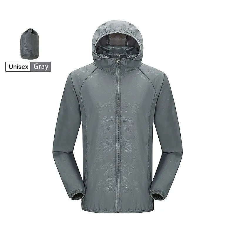 Veste de randonnée unisexe pour homme et femme, imperméable, séchage rapide, coupe-vent. CAMPAERO