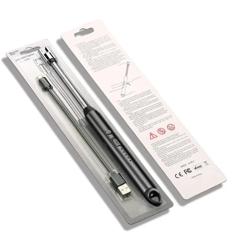 Briquet à arc électrique sans flamme, rechargeable par USB. CAMPAERO