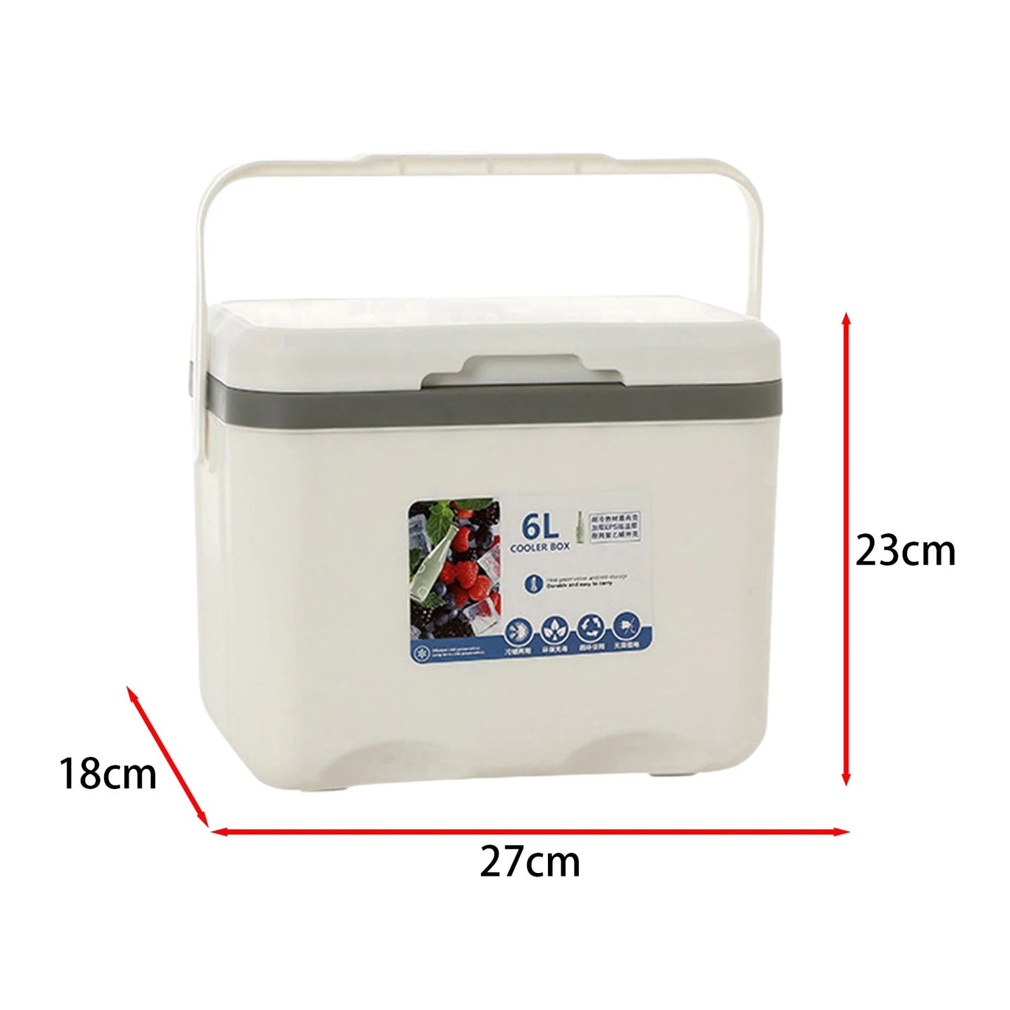 Glacière d'extérieur de 6 Litres. CAMPAERO