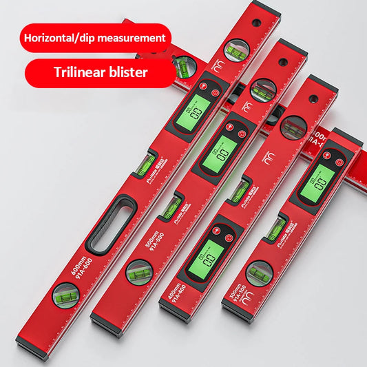 Digital Protractor Angle Finder Inclinometer Spirit level Bubble Magnetic Electric Level Electronic Inclinometer Ruler with LED CAMPAERO