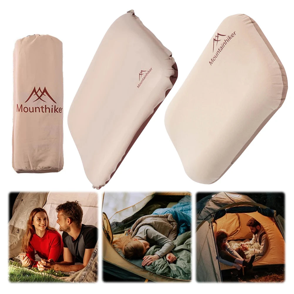 Oreiller gonflable légère,auto-gonflant pour le camping en plein air. CAMPAERO