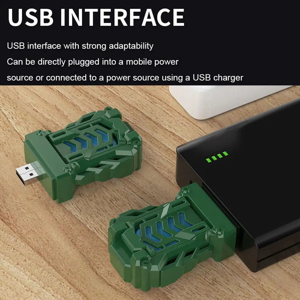 Répulsif anti-moustiques rechargeable par USB. CAMPAERO