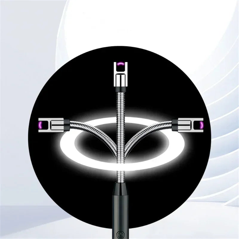 Briquet à arc électrique sans flamme, rechargeable par USB. CAMPAERO