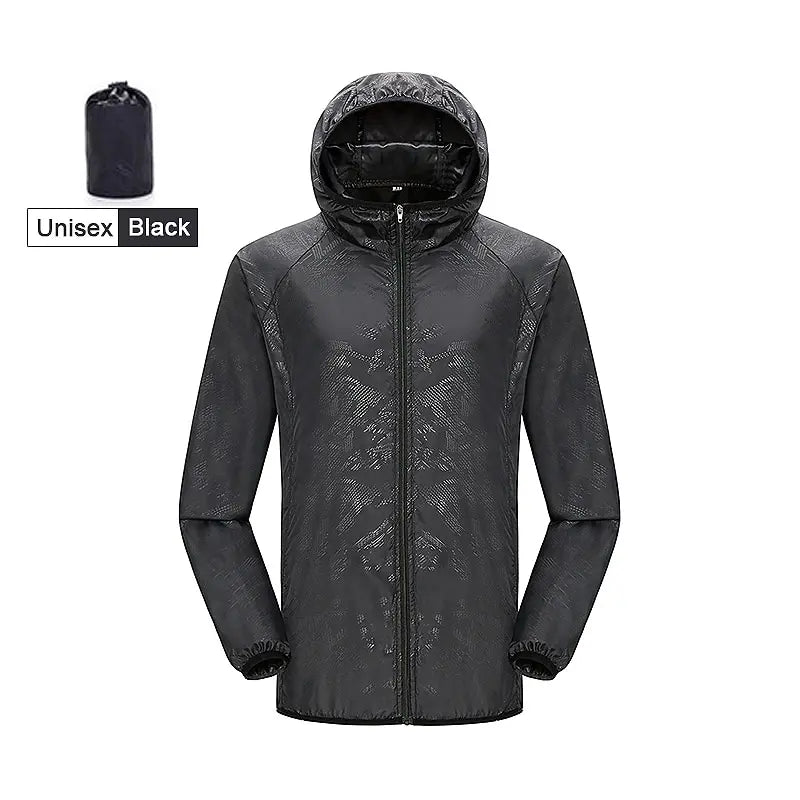 Veste de randonnée unisexe pour homme et femme, imperméable, séchage rapide, coupe-vent. CAMPAERO