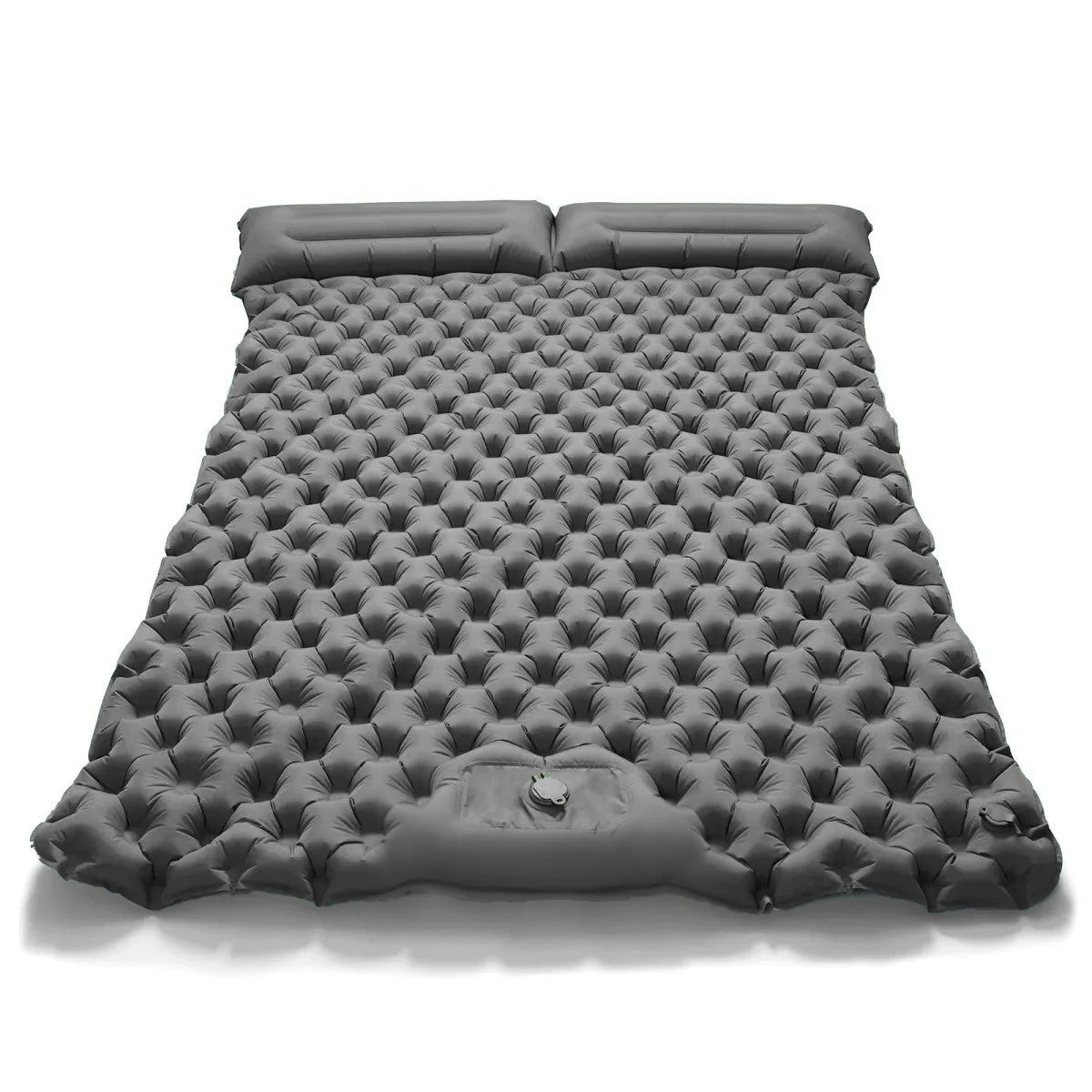 Outdoor Camping Sleeping Pad Folding Sleep Mat Beach Inflat Mattress with Pillows Ultralight Air Mat Travel Hiking New CAMPAERO