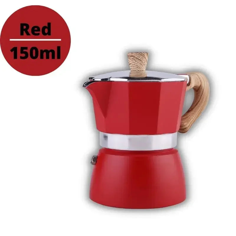 Cafetière Moka en aluminium, 150/300 ml. CAMPAERO