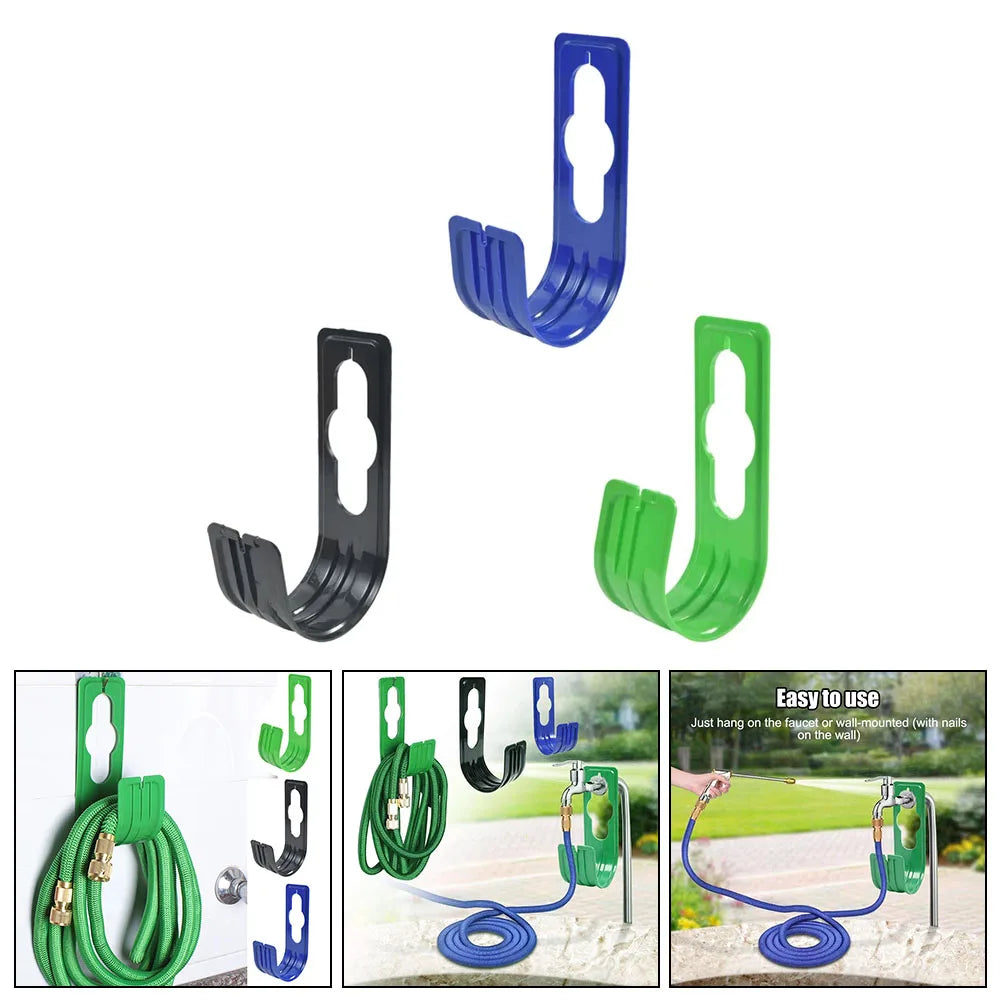 1pcs Garden Wall Mount Tap Watering Hose Organizer  Agriculture Water Pipe Reel Rack  Convenient Storage Of Water Pipe Support CAMPAERO