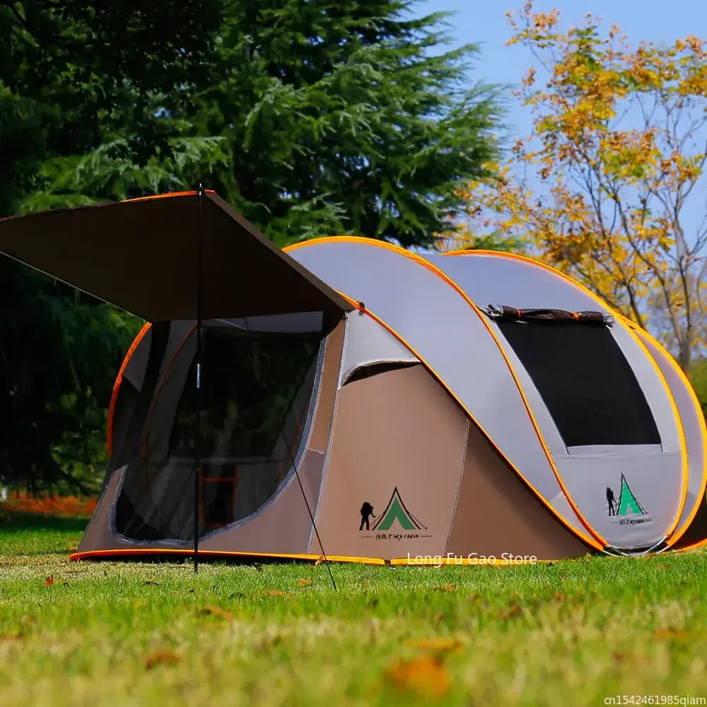 Tente pop-up d'extérieur entièrement automatique, dépliable instantanément. CAMPAERO