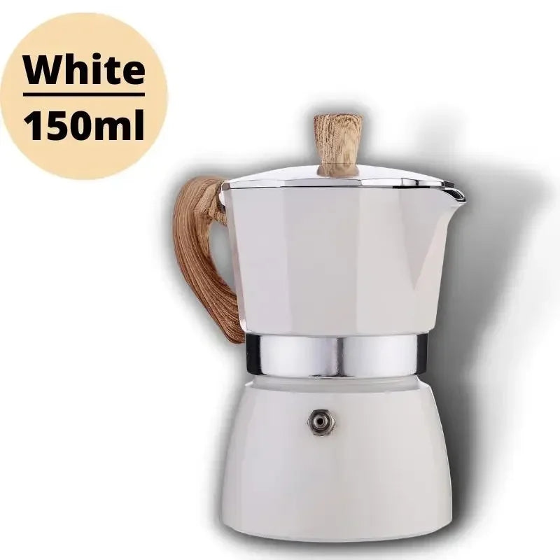 Cafetière Moka en aluminium, 150/300 ml. CAMPAERO