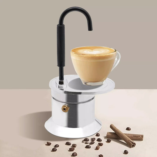 Mini cafetière expresso à bec unique, 1 tasse, 50 ml, pour camping. CAMPAERO